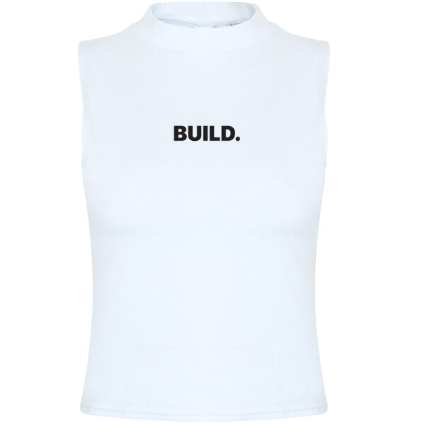 WomenWhoBuild - Women's high neck crop vest Thumbnail